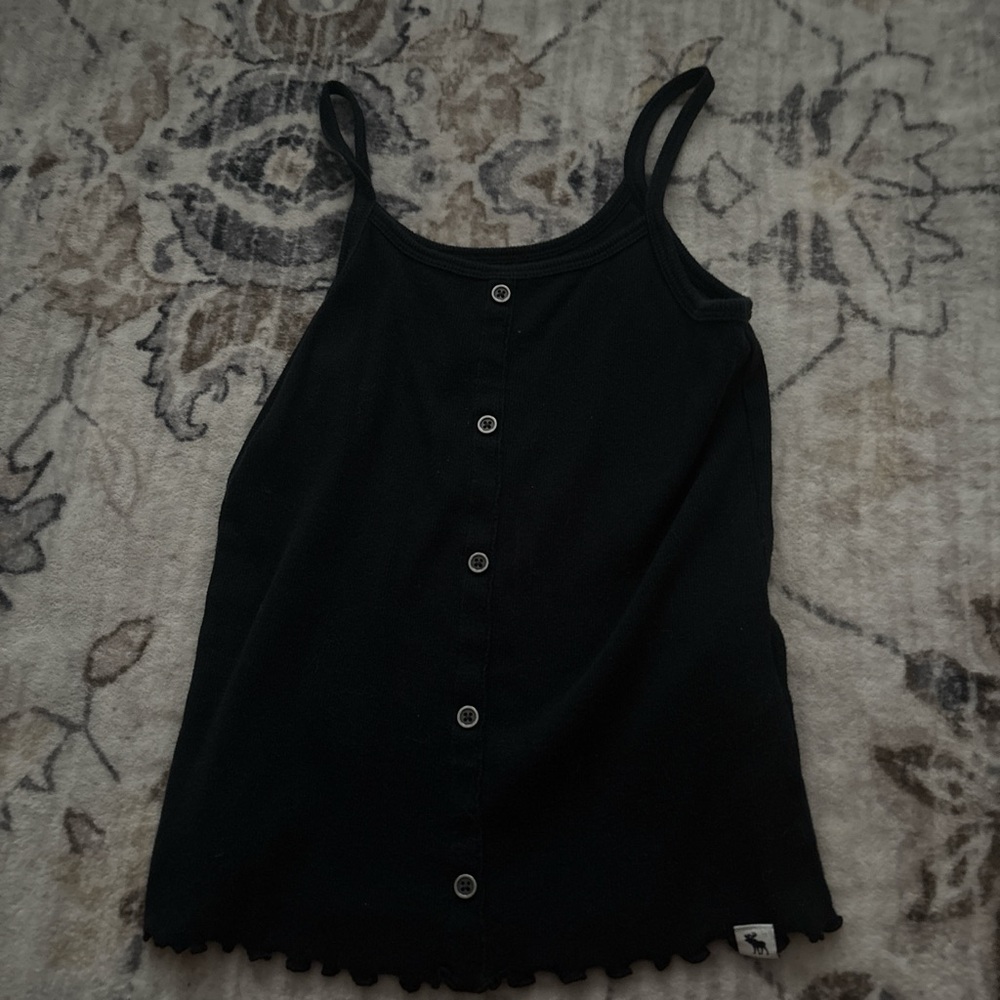 Abercrombie Kids Black Tank Top